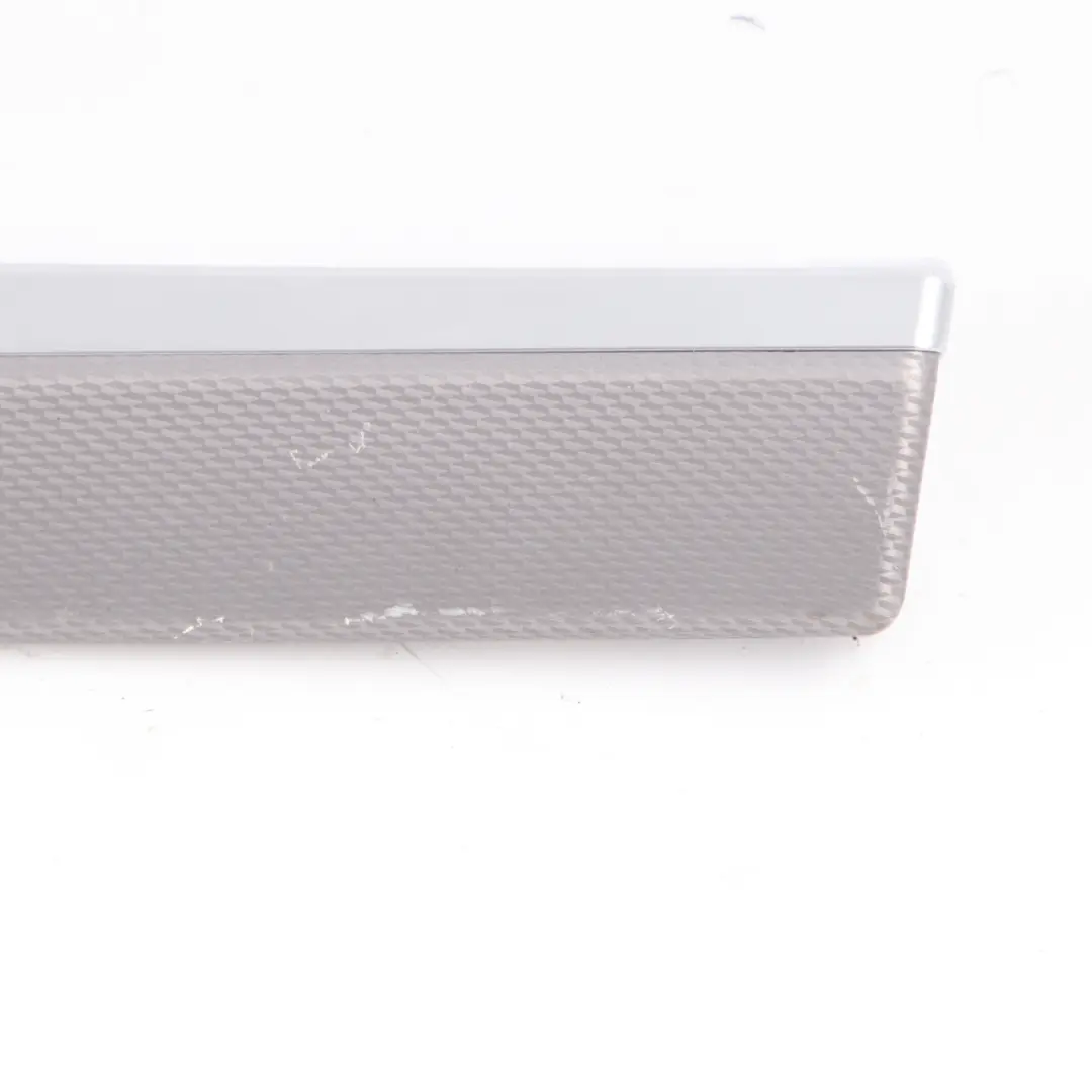 BMW F10 F11 Baguette porte garniture intérieure arrière droite aluminium - SKU 8050166 - Numéro de pièce 8050166