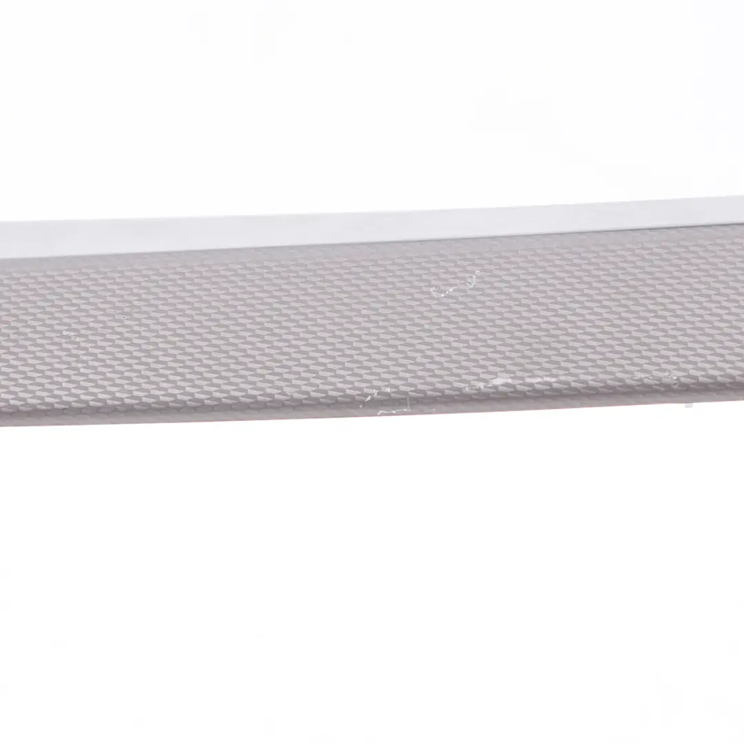 Door Strip Interior Trim Rear Right Cover Panel Aluminum Hexagon to BMW F10 F11 with Part number 8050166 BMW F10 F11 Door Strip Interior Trim Rear Right Cover Panel Aluminum Hexagon - SKU 8050166 - Part number 8050166