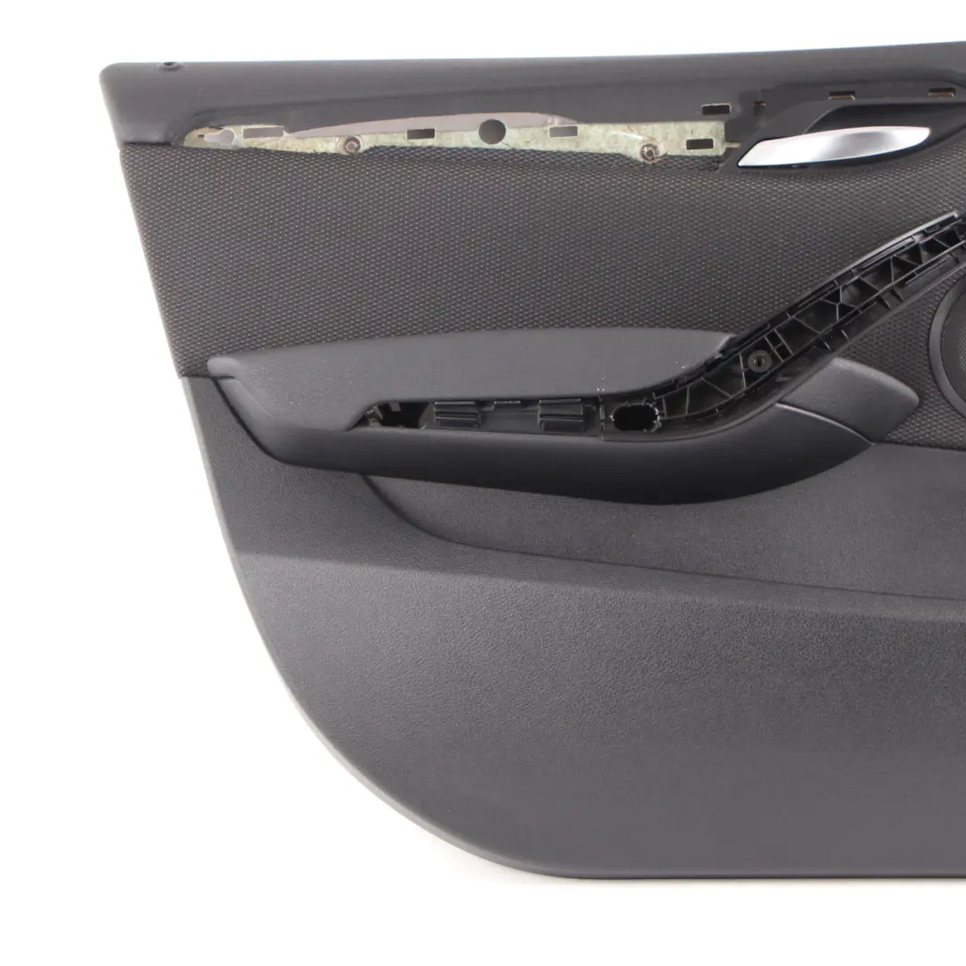 Tarjetero BMW X1 E84 Delantero Izquierdo Forro Puerta Tela Antracita - SKU 8050289 - Número de pieza 7327187