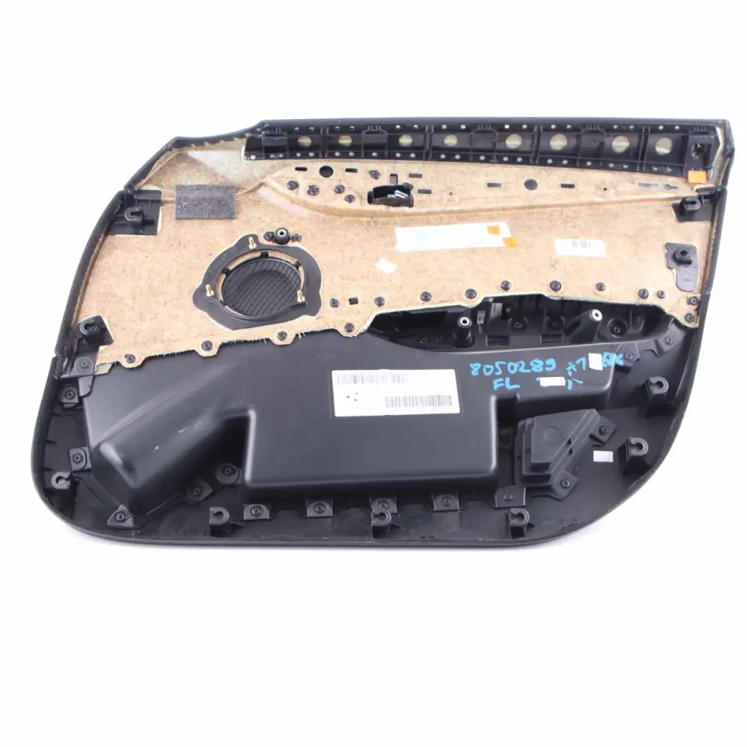 Carte de porte BMW X1 E84 Garniture doublure porte avant gauche tissu anthracite pour à propos du numéro de pièce 7327187 Carte de porte BMW X1 E84 Garniture doublure porte avant gauche tissu anthracite - SKU 8050289 - Numéro de pièce 7327187