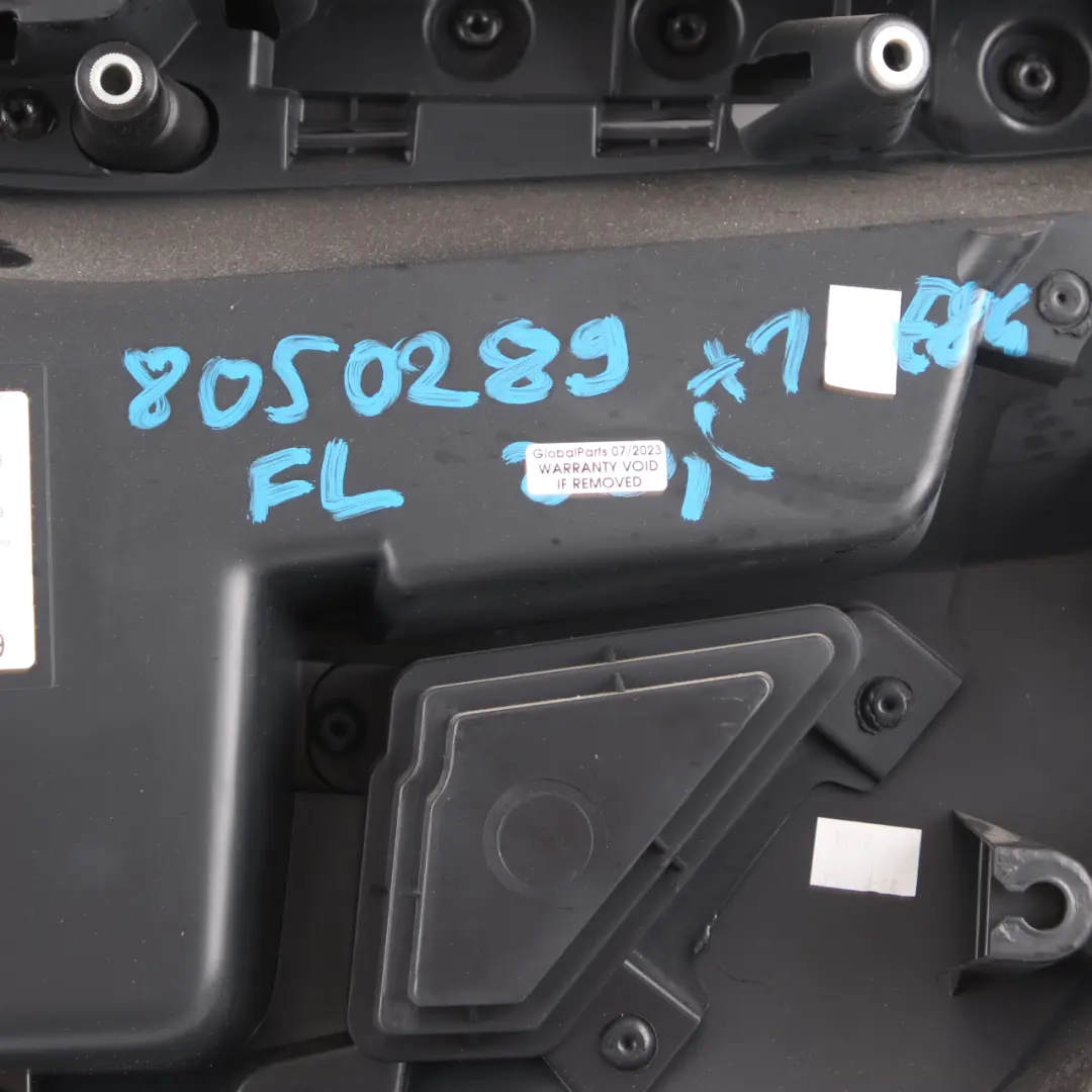  Türkarte BMW X1 E84 vorne links Türverkleidung Stoff Anthrazit - SKU 8050289 - Teilenummer 7327187
