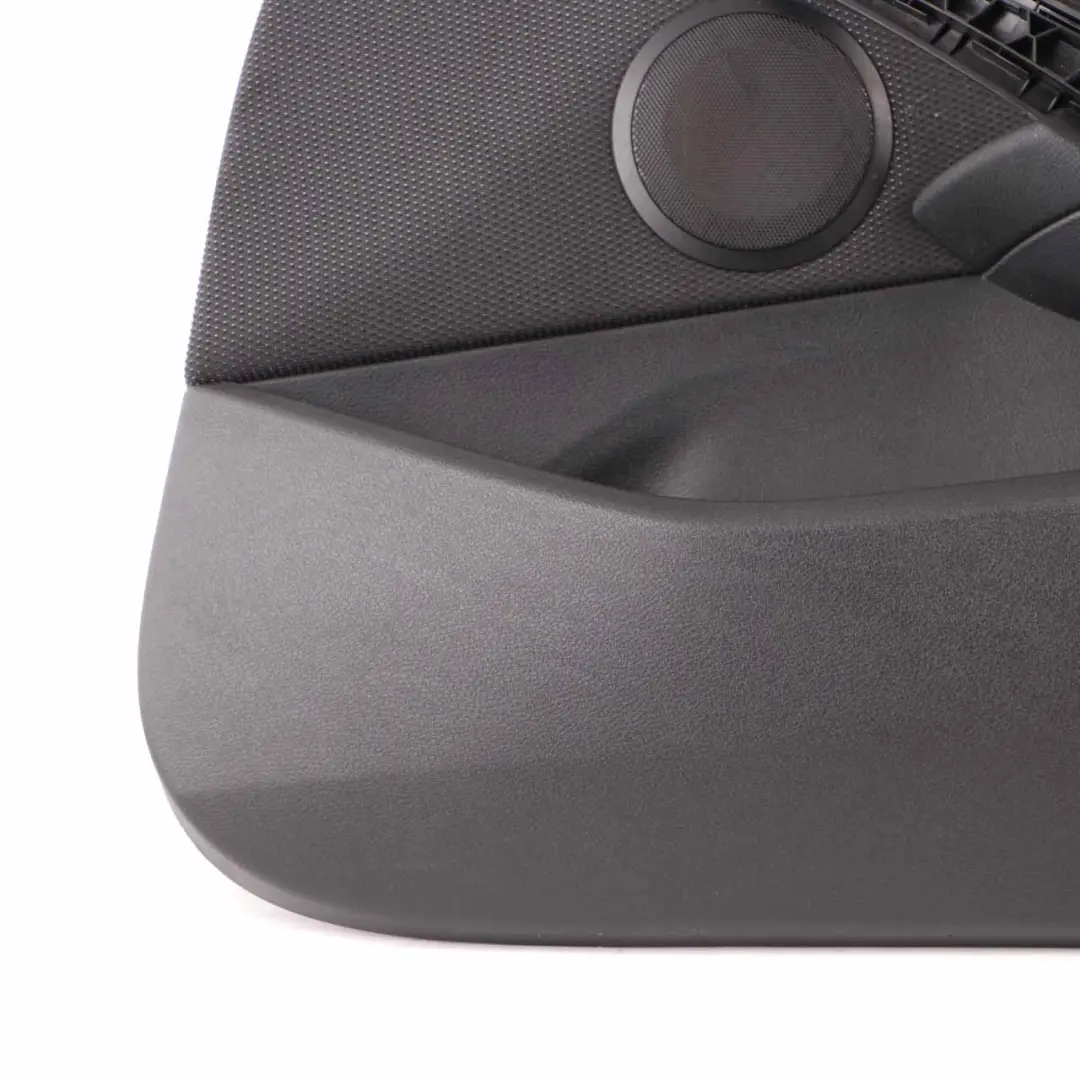 Door Card Front Right O/S Door Lining Trim Cloth Fabric Anthracite to BMW X1 E84 with Part number 7327187 BMW X1 E84 Door Card Front Right O/S Door Lining Trim Cloth Fabric Anthracite - SKU 8050290 - Part number 7327187