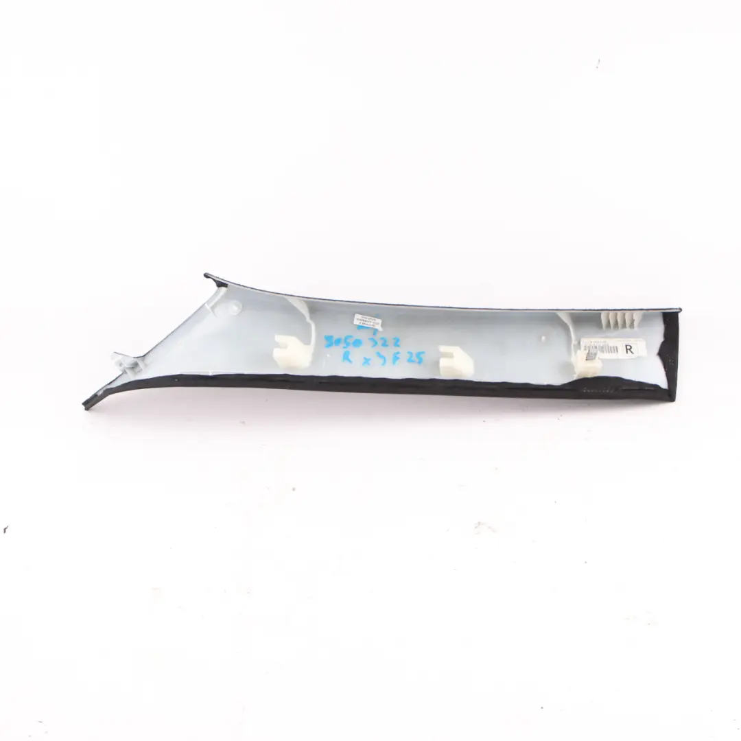 BMW X3 F25 A Pilar Cubierta Columna Panel Trim Derecha Anthrazit - SKU 8050322 - Número de pieza 8050322