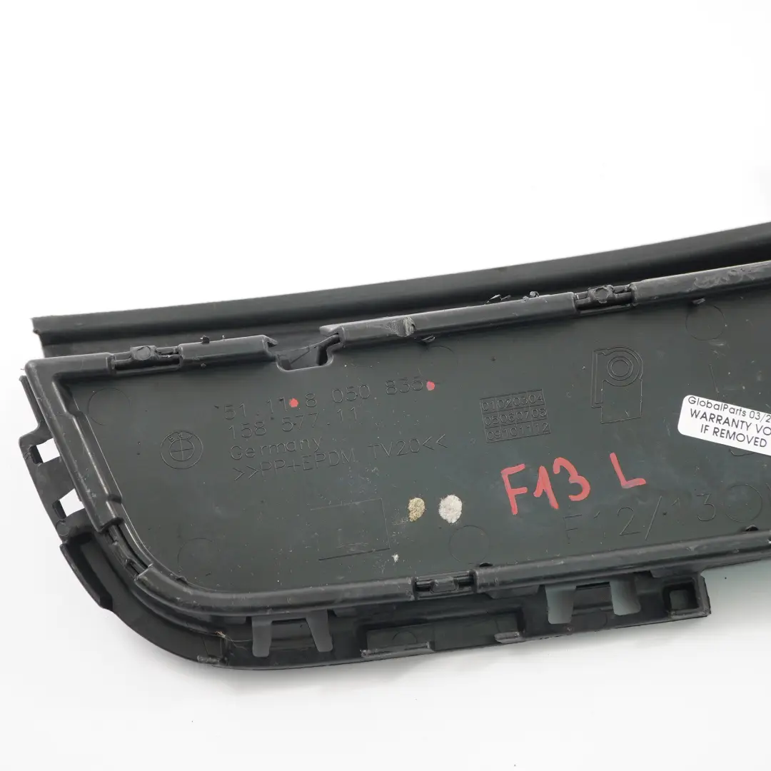 BMW F06 F12 F13 M Sport Paraurti anteriore Griglia sinistra 8050835 - SKU 8050347 - Numero di parte 8050347