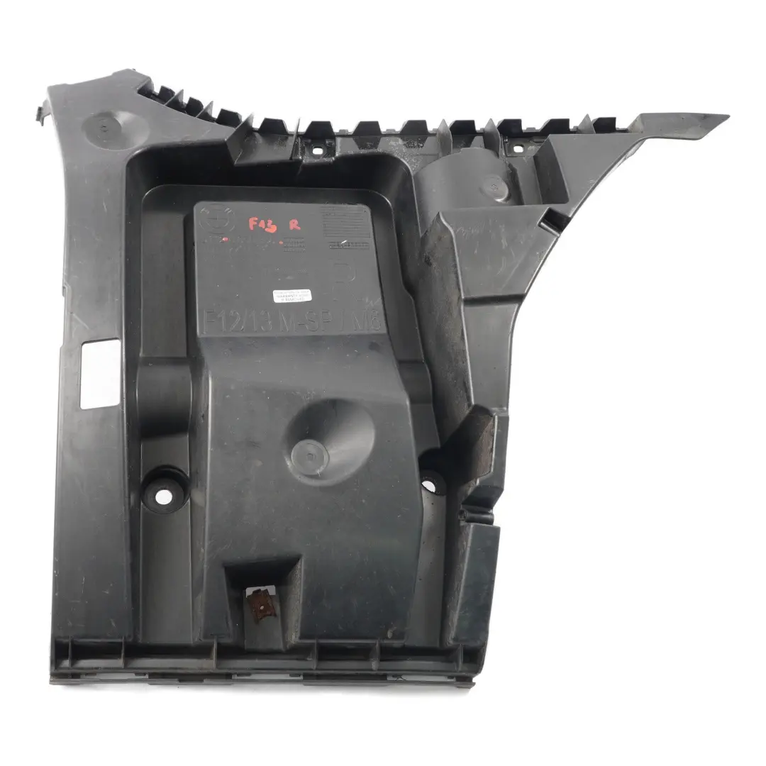 Mount BMW F13 F12 F06 M Sport Rear Bumper Right O/S Side Mount Bracket to with Part number 8050386 Mount BMW F13 F12 F06 M Sport Rear Bumper Right O/S Side Mount Bracket - SKU 8050386 - Part number 8050386