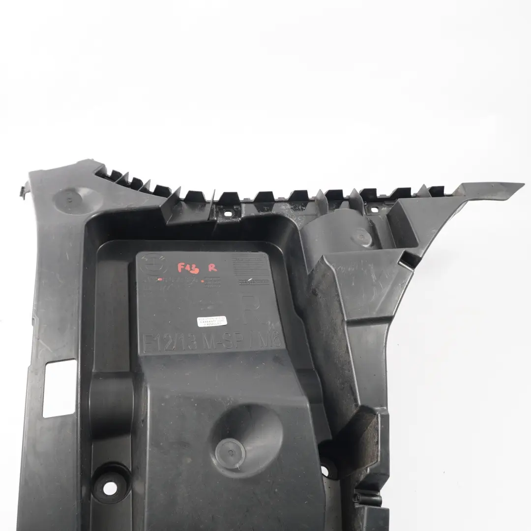 BMW F13 F12 F06 M Sport Parachoques trasero derecho Soporte lateral - SKU 8050386 - Número de pieza 8050386