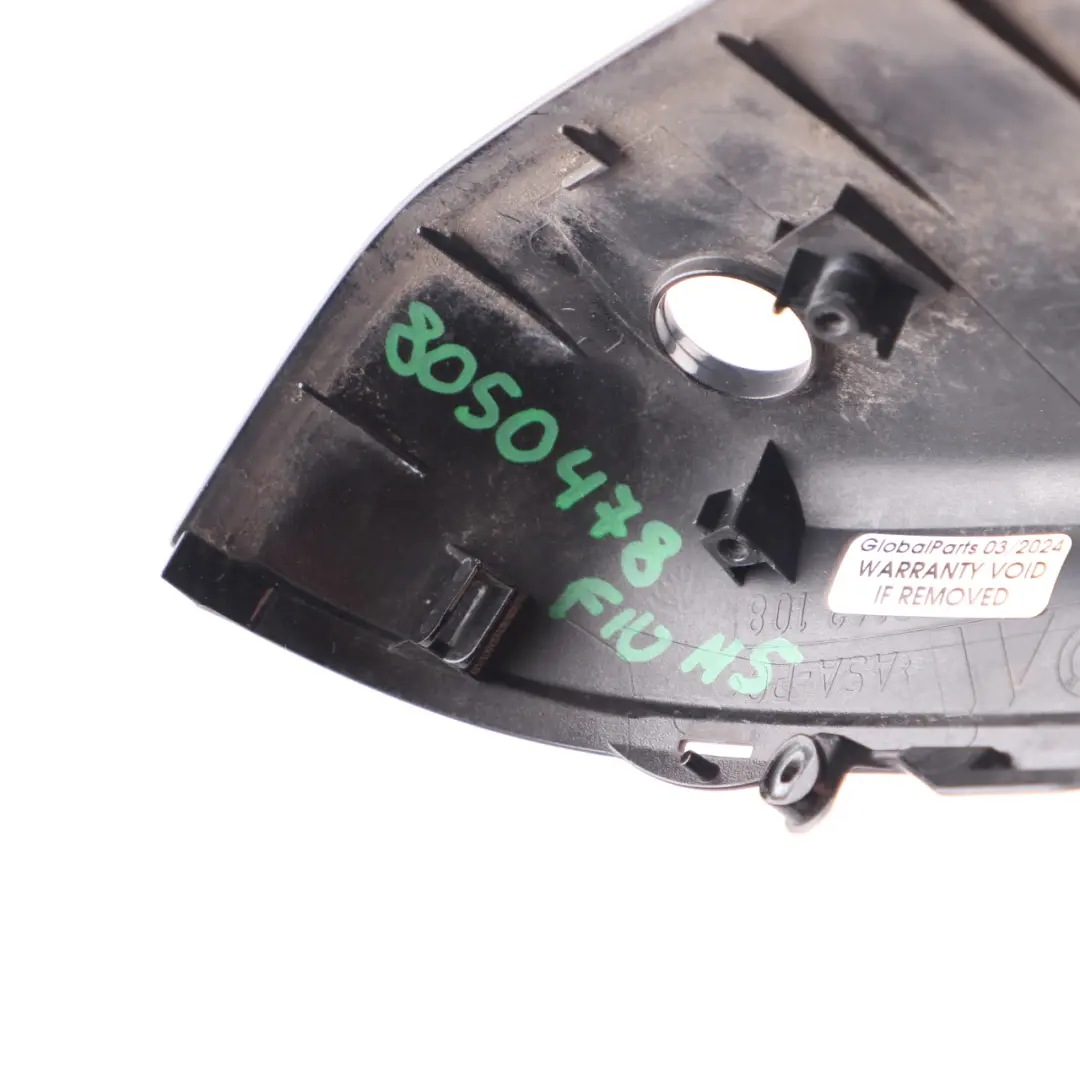 Front Right O/S Wing Mirror Cover Trim to BMW F06 F10 F12 F13 with Part number 8050478 BMW F06 F10 F12 F13 Front Right O/S Wing Mirror Cover Trim - SKU 8050478 - Part number 8050478