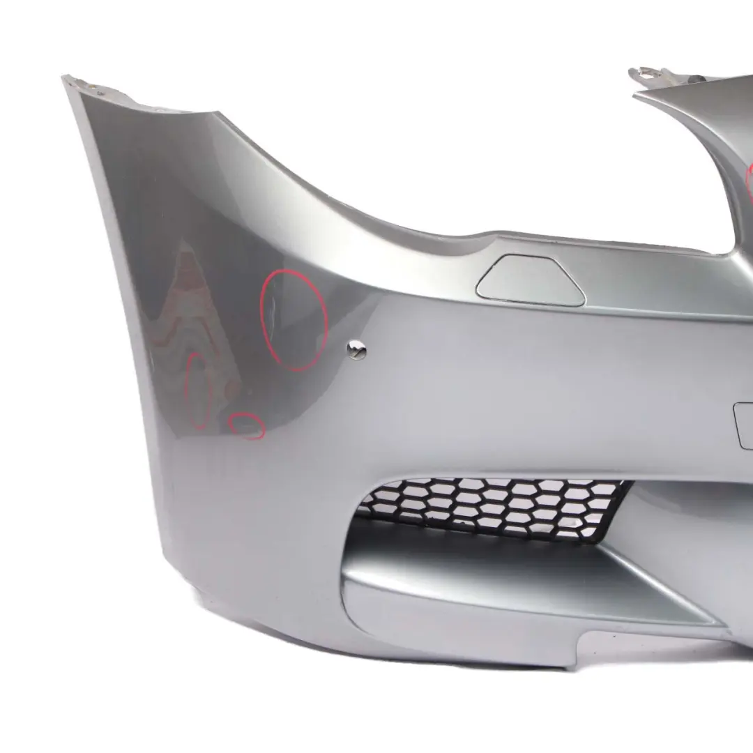 Front Bumper Trim Panel Spacegrau Space Grey Metallic - A52 to BMW F10 M5 with Part number 8050633 BMW F10 M5 Front Bumper Trim Panel Spacegrau Space Grey Metallic - A52 - SKU 8050633-SCG - Part number 8050633