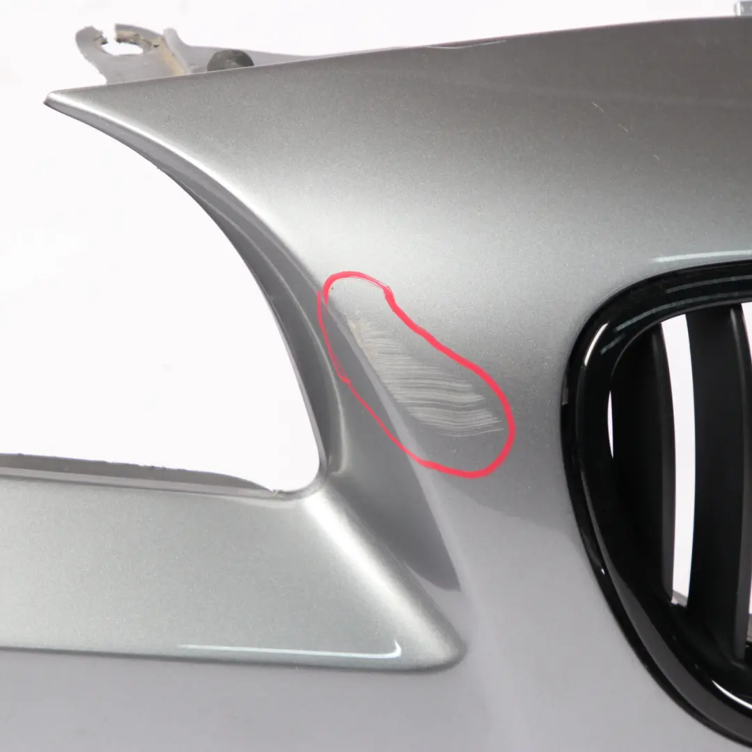 Front Bumper Trim Panel Spacegrau Space Grey Metallic - A52 to BMW F10 M5 with Part number 8050633 BMW F10 M5 Front Bumper Trim Panel Spacegrau Space Grey Metallic - A52 - SKU 8050633-SCG - Part number 8050633