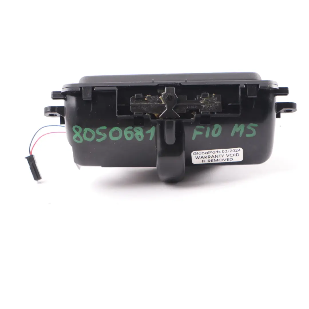 Centre Console Ashtray BMW F10 M5 Compartment Storage Ash Tray Black to with Part number 8050681 Centre Console Ashtray BMW F10 M5 Compartment Storage Ash Tray Black - SKU 8050681 - Part number 8050681