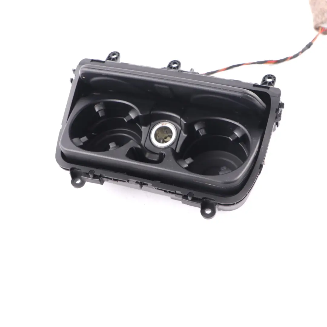 Holder Trim Tray Storage Drink Centre Console Black to BMW F10 Cup with Part number 8050682 BMW F10 Cup Holder Trim Tray Storage Drink Centre Console Black - SKU 8050682 - Part number 8050682