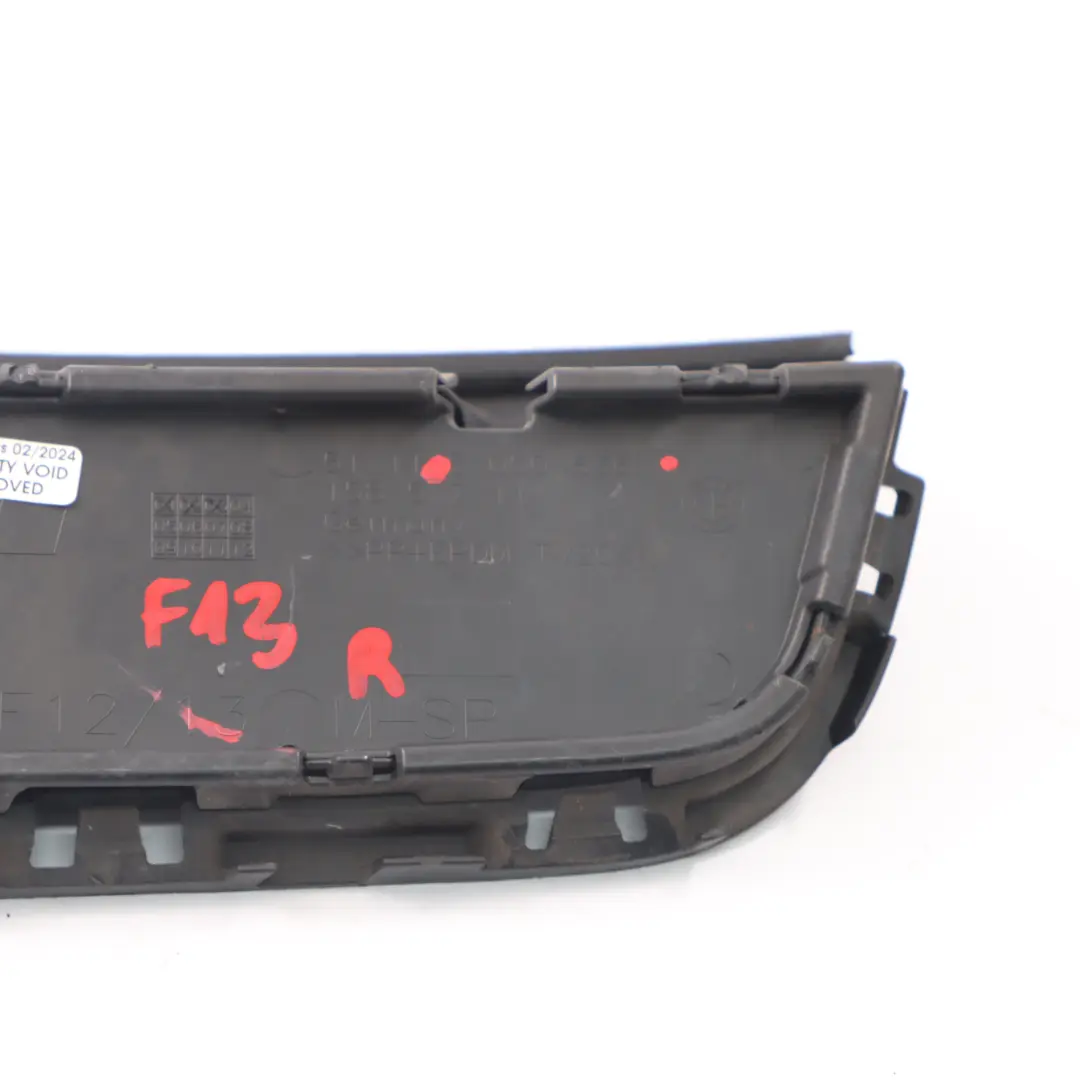  Stoßstangen grill BMW F12 F13 M Sport vorne rechts Gitter abdeckung - SKU 8050836 - Teilenummer 8050836