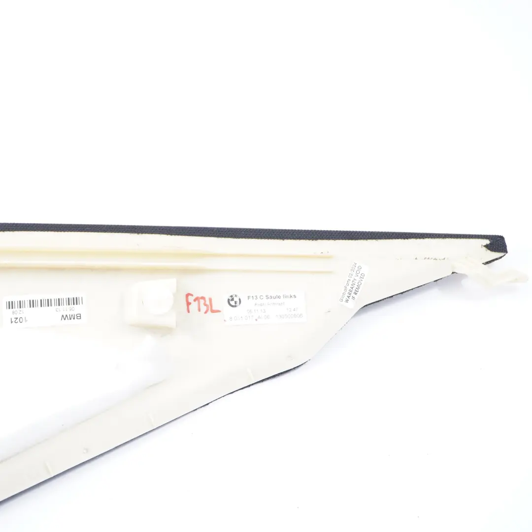 Rivestimento Pannello Colonna C Sinistra Antracite per BMW F13 con numero di parte 8051017 BMW F13 Rivestimento Pannello Colonna C Sinistra Antracite - SKU 8051017 - Numero di parte 8051017