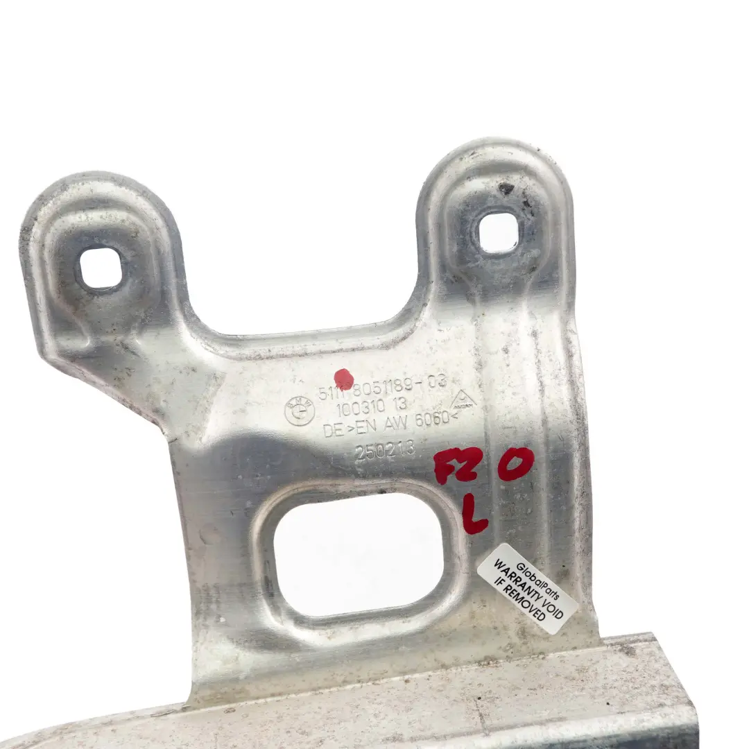 Staffa Anteriore M Sport Sinistra Elemento Deformazione per BMW F20 F30 con numero di parte 8051189 BMW F20 F30 Staffa Anteriore M Sport Sinistra Elemento Deformazione - SKU 8051189 - Numero di parte 8051189