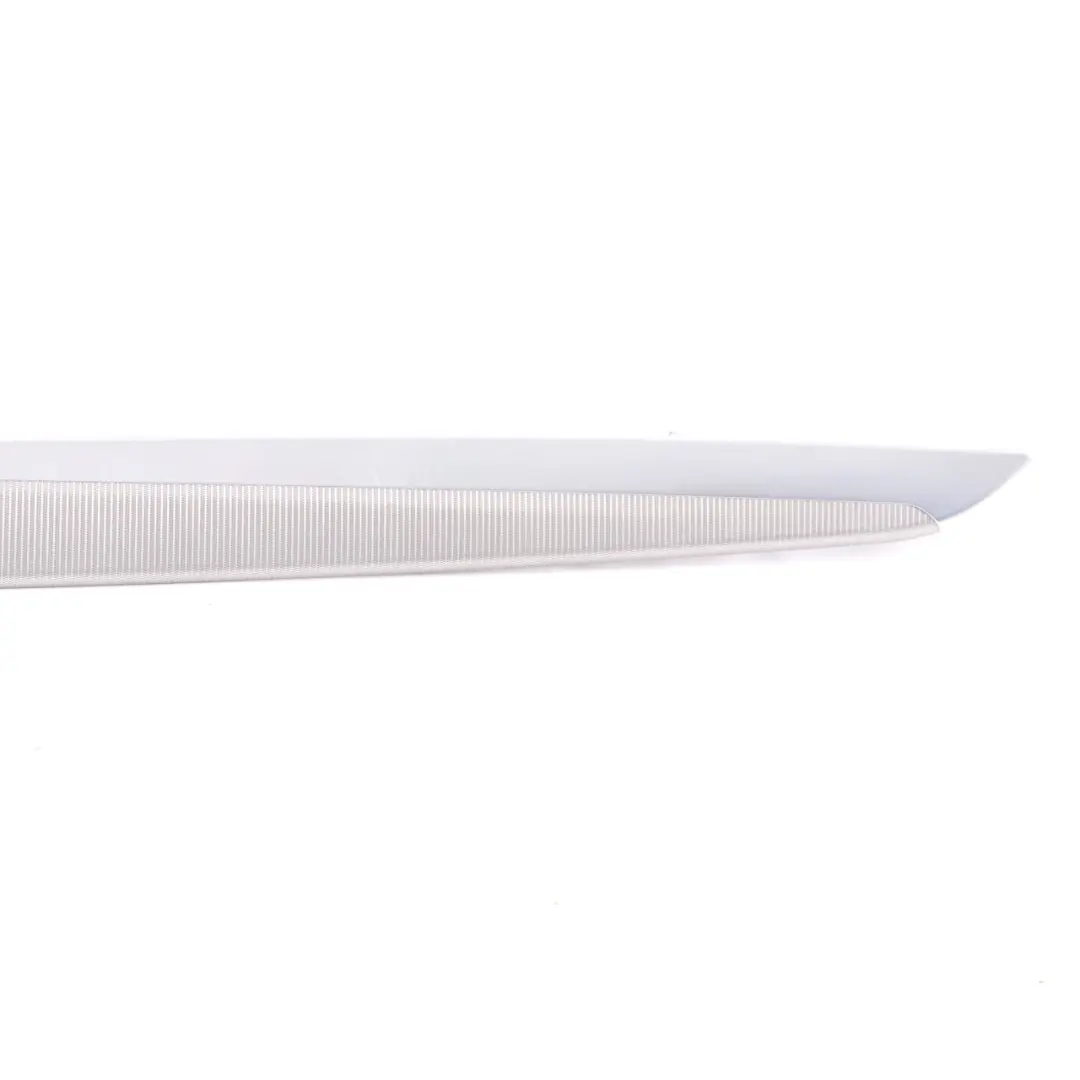 BMW E60 E61 LCI Banda Decorativa Puerta Trasera Izquierda Madera Bambu Antracita - SKU 8051329 - Número de pieza 8051329