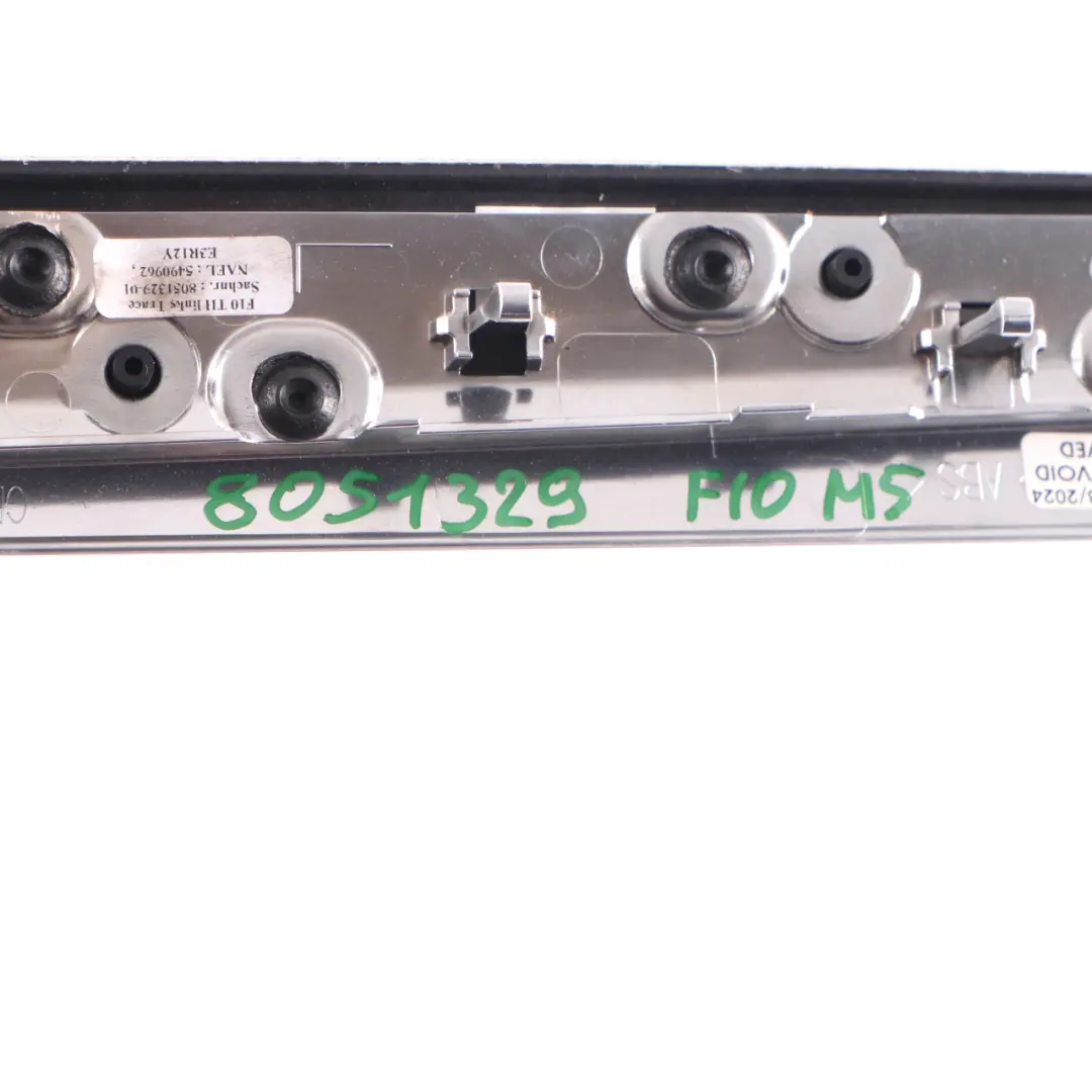 BMW E60 E61 LCI Dekorleiste Tür Hinten Links Holzleiste Bambus Anthrazit - SKU 8051329 - Teilenummer 8051329