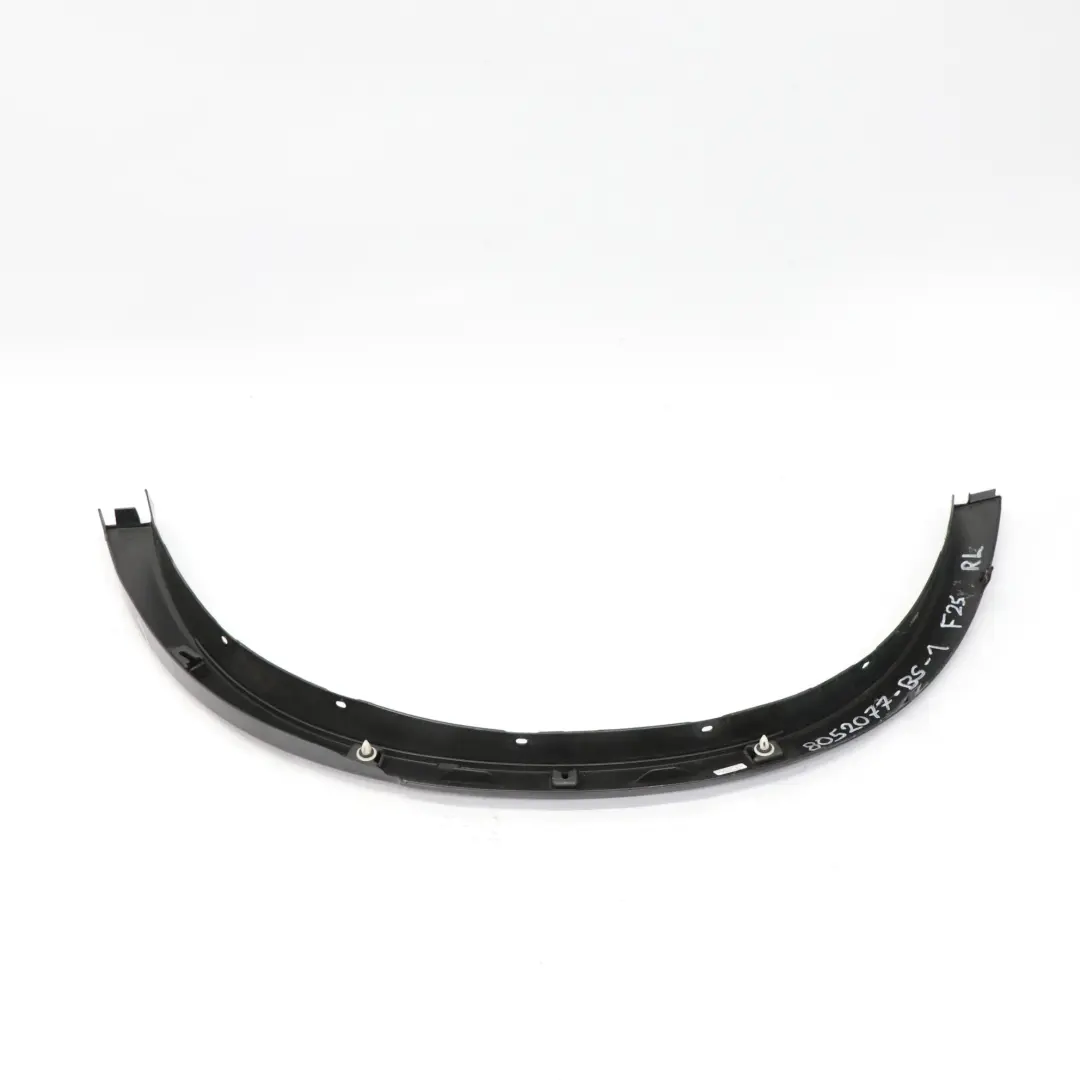 BMW X3 F25 Cover Wheel Arch Rear Left N/S Trim Moulding Strip Black Sapphire 475 - SKU 8052077-BS1 - Part number 8052077