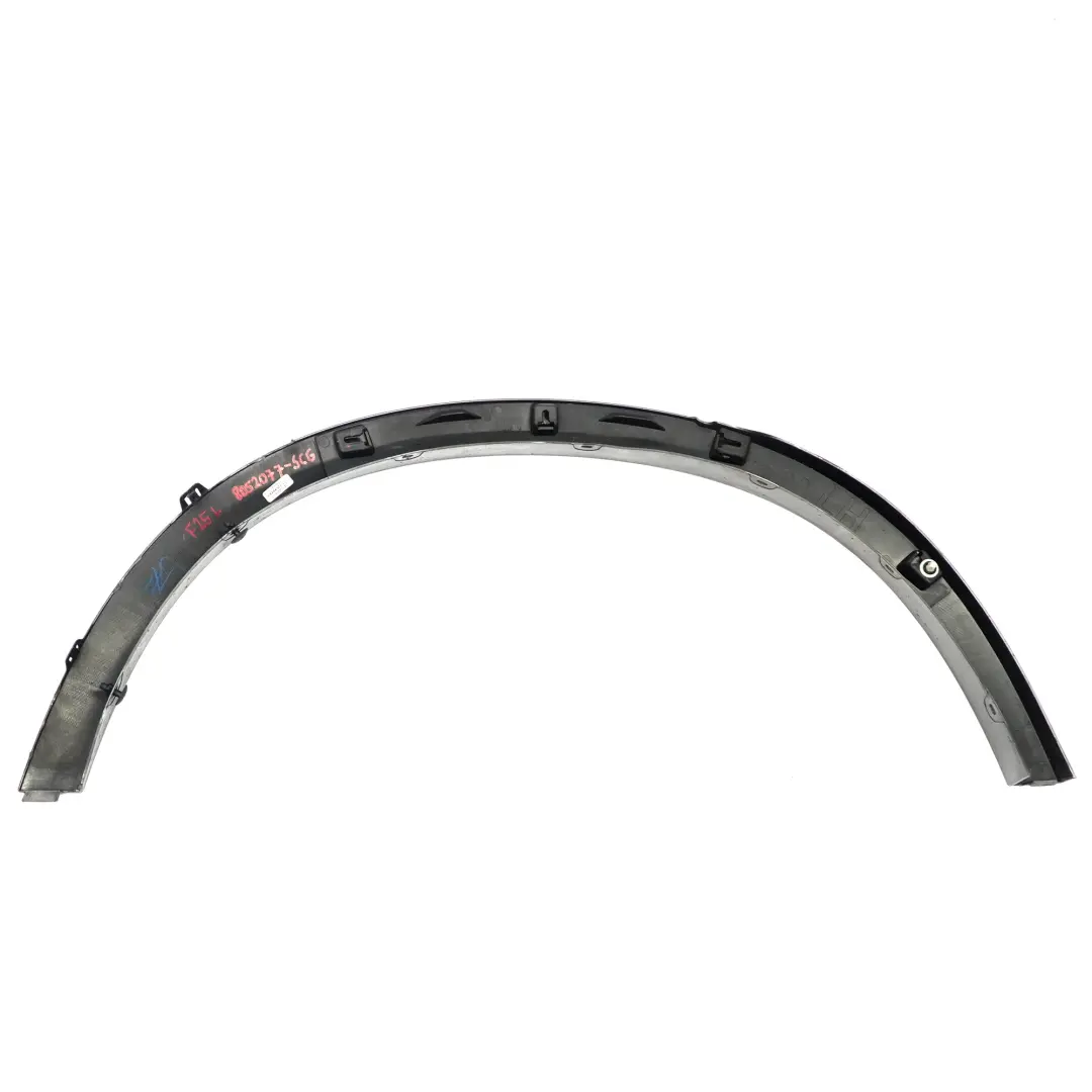 BMW X3 F25 Osłona Nadkola Lewa Tylna Listwa Spacegrau Metalik - A52 - SKU 8052077-SCG - Numer Części 8052077