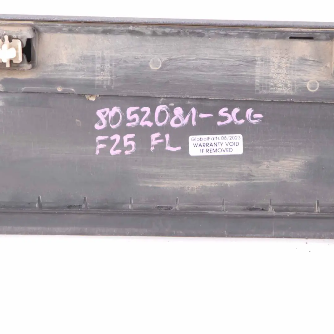 Türleiste M Sport Trim Vorne Links Abdeckung Space Grau A52 für BMW X3 F25 mit Teilenummer 8052081 BMW X3 F25 Türleiste M Sport Trim Vorne Links Abdeckung Space Grau A52 - SKU 8052081-SCG - Teilenummer 8052081