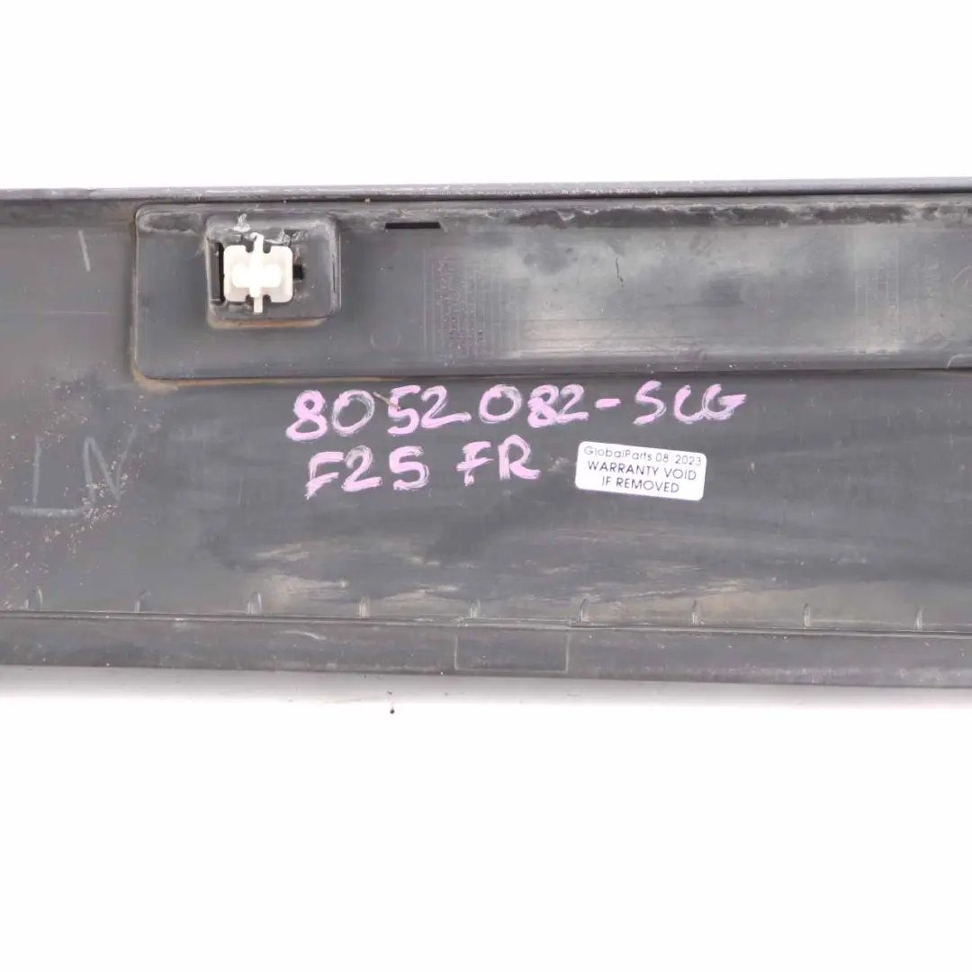 Tapa la Puerta Delantera Derecha Gris Espaciado A52 para BMW X3 F25 M Sport con número de pieza 8052082 BMW X3 F25 M Sport Tapa la Puerta Delantera Derecha Gris Espaciado A52 - SKU 8052082-SCG - Número de pieza 8052082