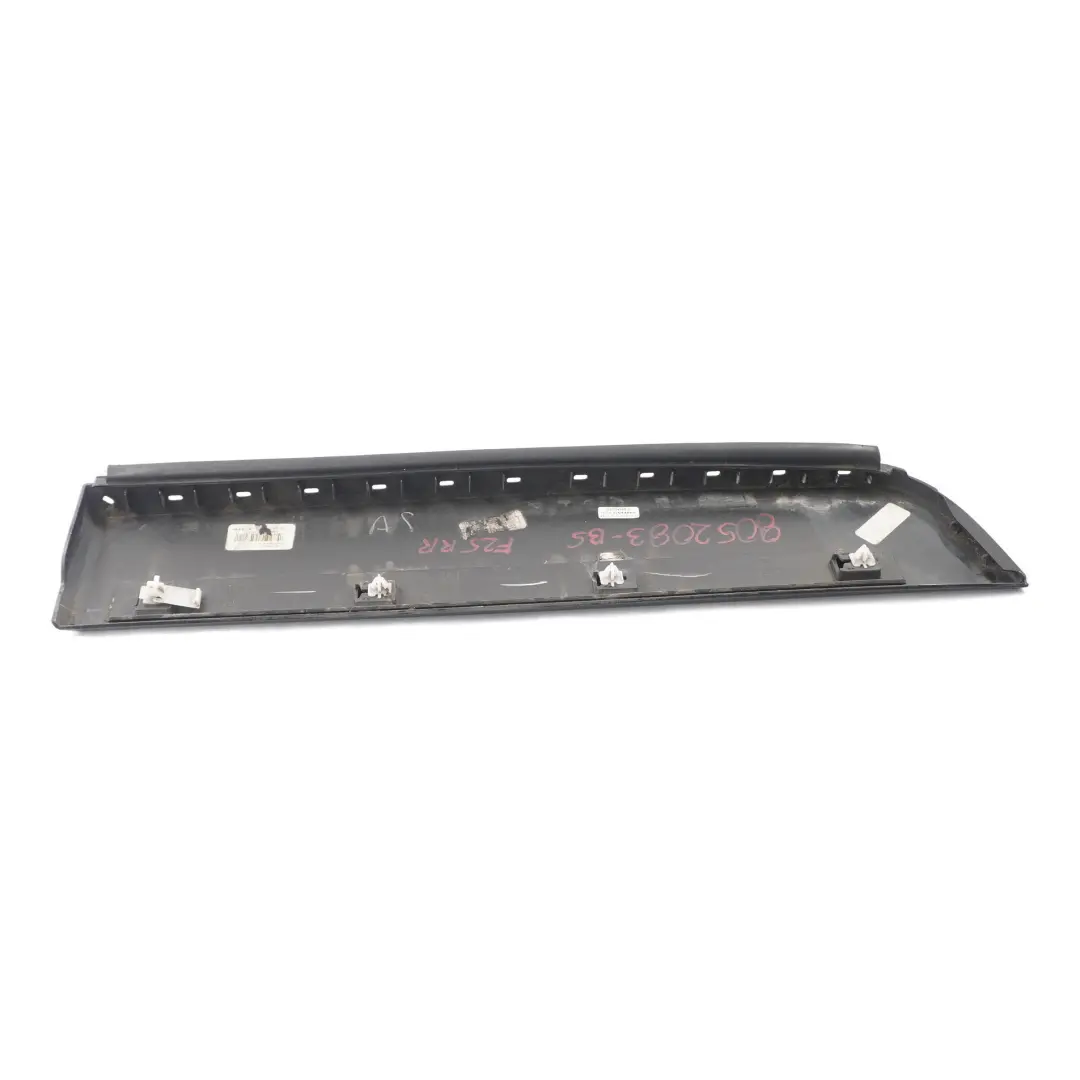 BMW X3 F25 Striscia porta M Sport Triming posteriore sinistro Nero Zaffiro - 475 - SKU 8052083-BS - Numero di parte 8052083