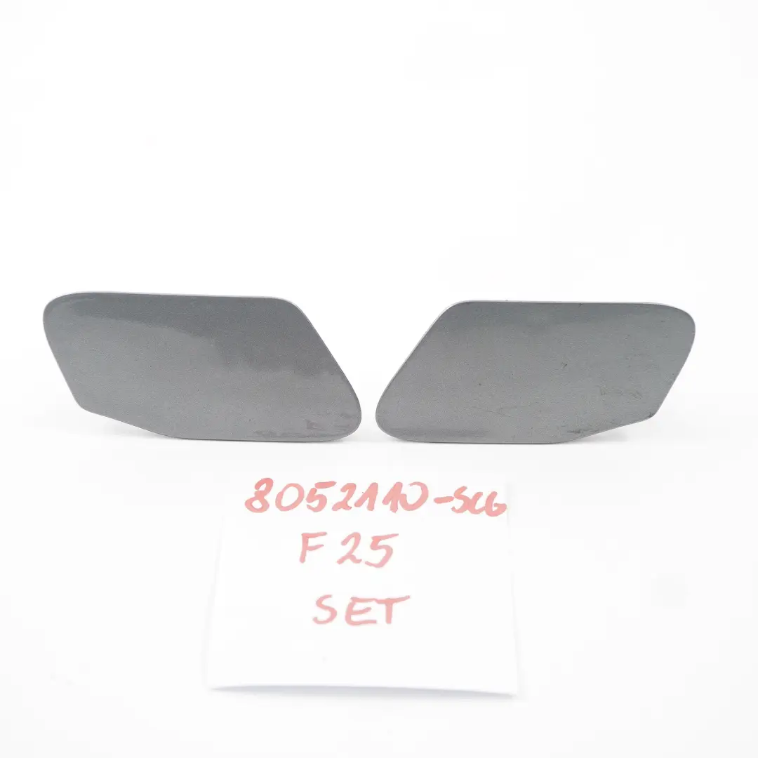 Pakiet Osłona Spryskiwacza Reflektora Lewa Prawa Zestaw Szary do BMW X3 F25 M o numerze 8052110 BMW X3 F25 M Pakiet Osłona Spryskiwacza Reflektora Lewa Prawa Zestaw Szary - SKU 8052110-SCG - Numer Części 8052110