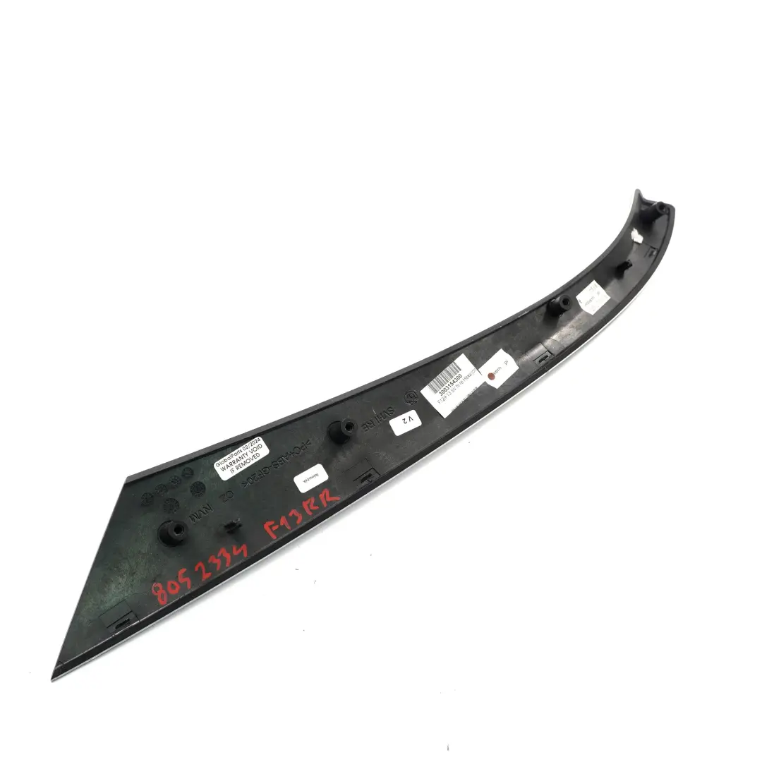 Trim BMW F13 Rear Door Card Right Decorative Trim Aluminium Hexagon - SKU 8052334 - Part number 8052334