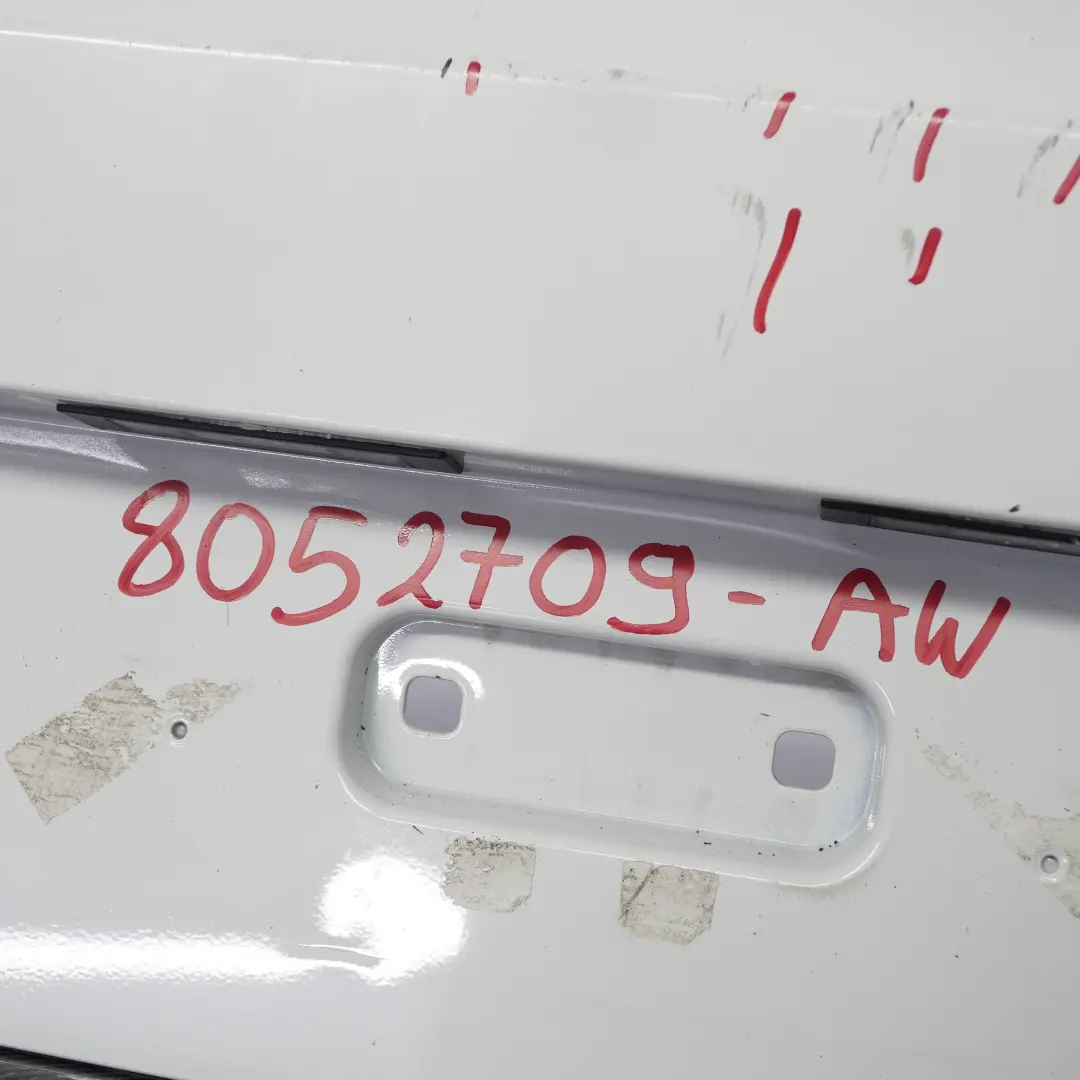 BMW F06 F12 F13 M-Pakiet Zderzak Tylny PDC Alpine White Biały - 300 - SKU 8052709-AW - Numer Części 8052709