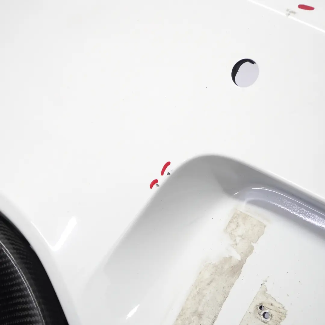 M-Pakiet Zderzak Tylny PDC Alpine White Biały - 300 do BMW F06 F12 F13 o numerze 8052709 BMW F06 F12 F13 M-Pakiet Zderzak Tylny PDC Alpine White Biały - 300 - SKU 8052709-AW - Numer Części 8052709