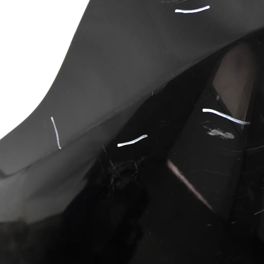 Bumper BMW F12 F13 M Sport Bumper Panel Trim PDC Black Sapphire - 475 to Rear with Part number 8052709 Rear Bumper BMW F12 F13 M Sport Bumper Panel Trim PDC Black Sapphire - 475 - SKU 8052709-BS1 - Part number 8052709