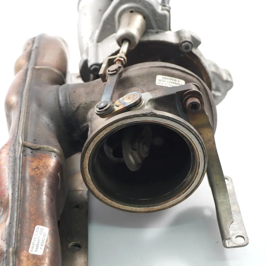 N55 Turbocharger Turbo Charger Exhaust Manifold to BMW F87 M2 with Part number 8053153 BMW F87 M2 N55 Turbocharger Turbo Charger Exhaust Manifold - SKU 8053153 - Part number 8053153