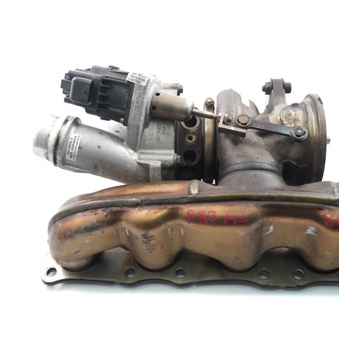 N55 Turbocompresseur Turbo Collecteur d'échappement pour BMW F87 M2 à propos du numéro de pièce 8053153 BMW F87 M2 N55 Turbocompresseur Turbo Collecteur d'échappement - SKU 8053153 - Numéro de pièce 8053153