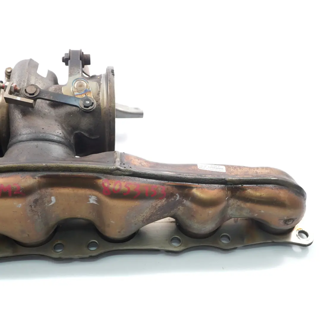 N55 Turbocompresor Cargador turbo Colector de escape para BMW F87 M2 con número de pieza 8053153 BMW F87 M2 N55 Turbocompresor Cargador turbo Colector de escape - SKU 8053153 - Número de pieza 8053153