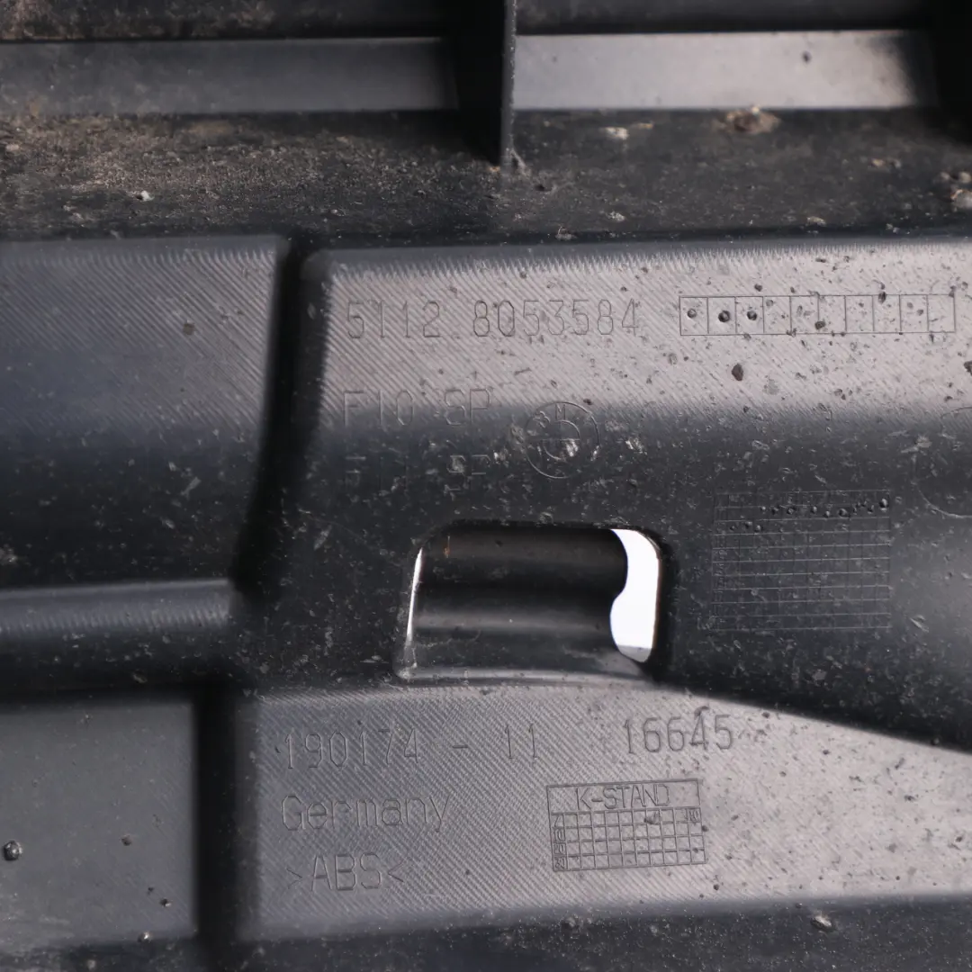 BMW F11 M Sport Heckstoßstangenhalter Adapter Halterung Verkleidung - SKU 8053584 - Teilenummer 8053584