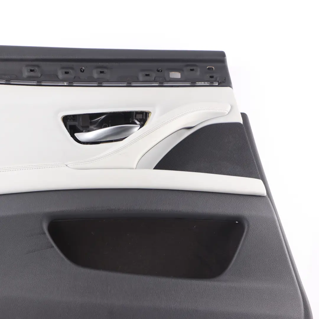 BMW F10 M5 Door Card Rear Left N/S Lining Panel Leather Merino Silverstone - SKU 8053665 - Part number 8053665