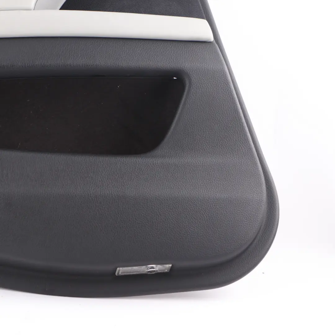 BMW F10 M5 Door Card Rear Left N/S Lining Panel Leather Merino Silverstone - SKU 8053665 - Part number 8053665
