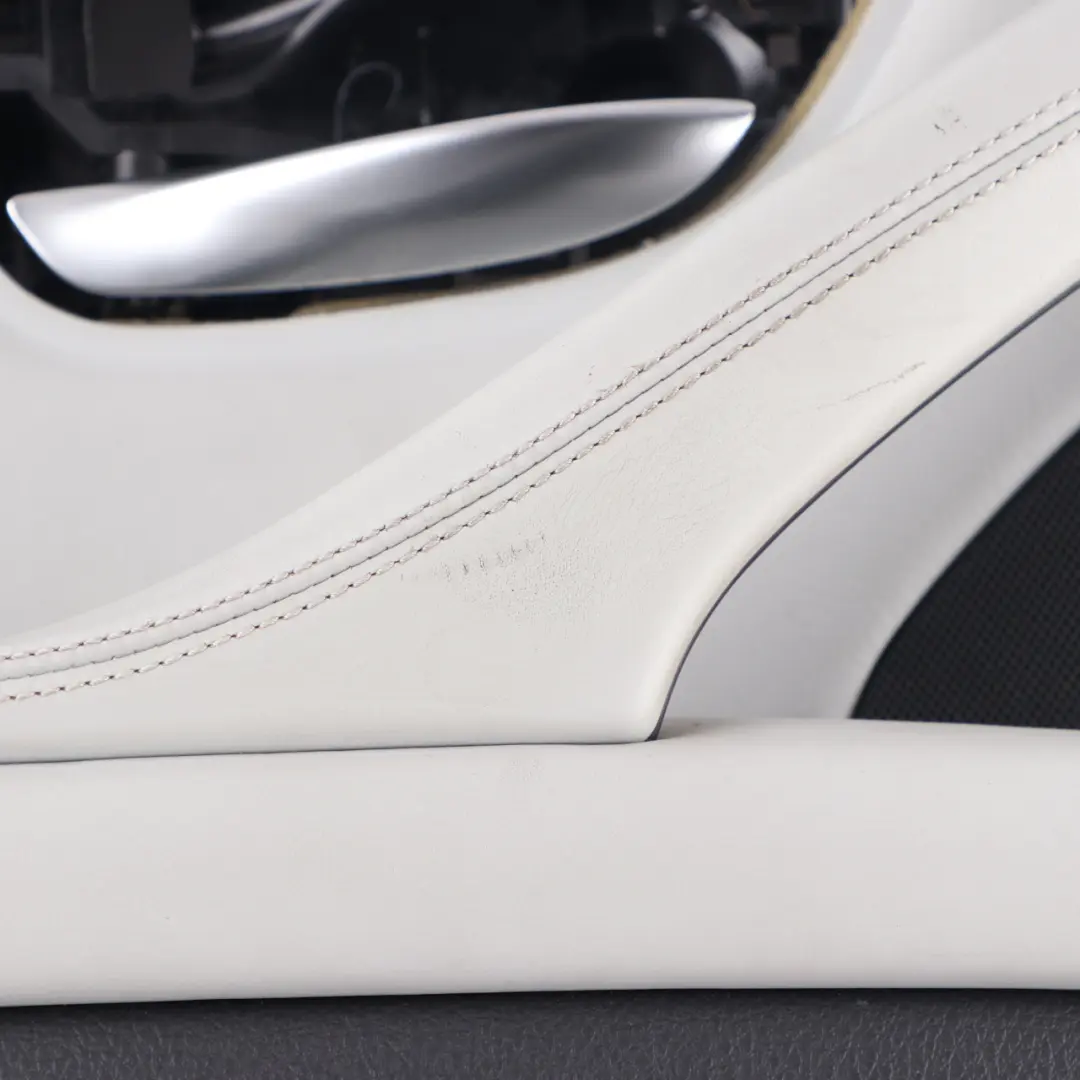 BMW F10 M5 Door Card Rear Left N/S Lining Panel Leather Merino Silverstone - SKU 8053665 - Part number 8053665