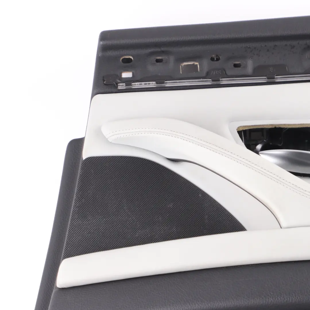 BMW F10 M5 Door Card Rear Right O/S Lining Panel Leather Merino Silverstone - SKU 8053666 - Part number 8053666