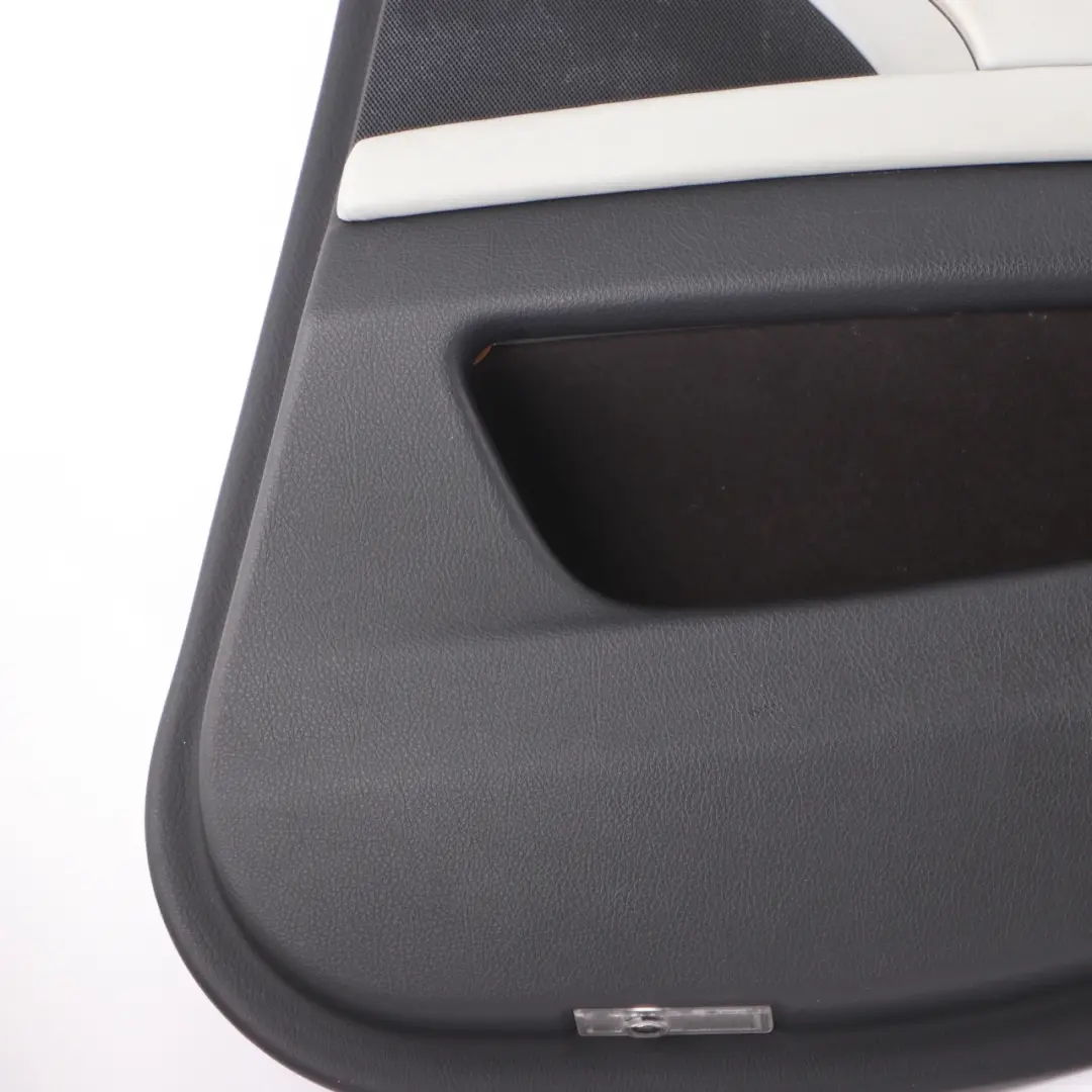BMW F10 M5 Door Card Rear Right O/S Lining Panel Leather Merino Silverstone - SKU 8053666 - Part number 8053666