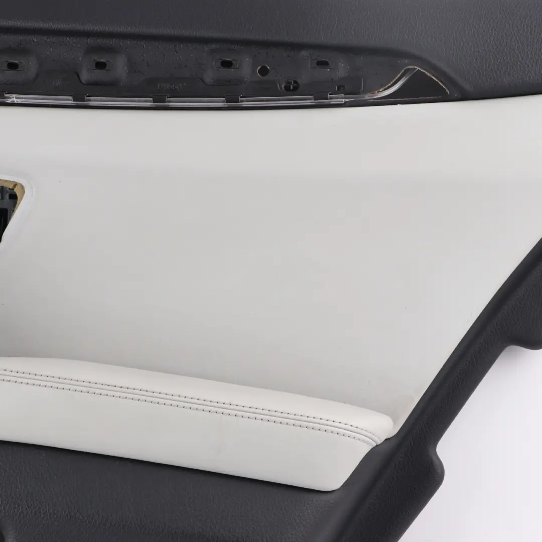 BMW F10 M5 Door Card Rear Right O/S Lining Panel Leather Merino Silverstone - SKU 8053666 - Part number 8053666