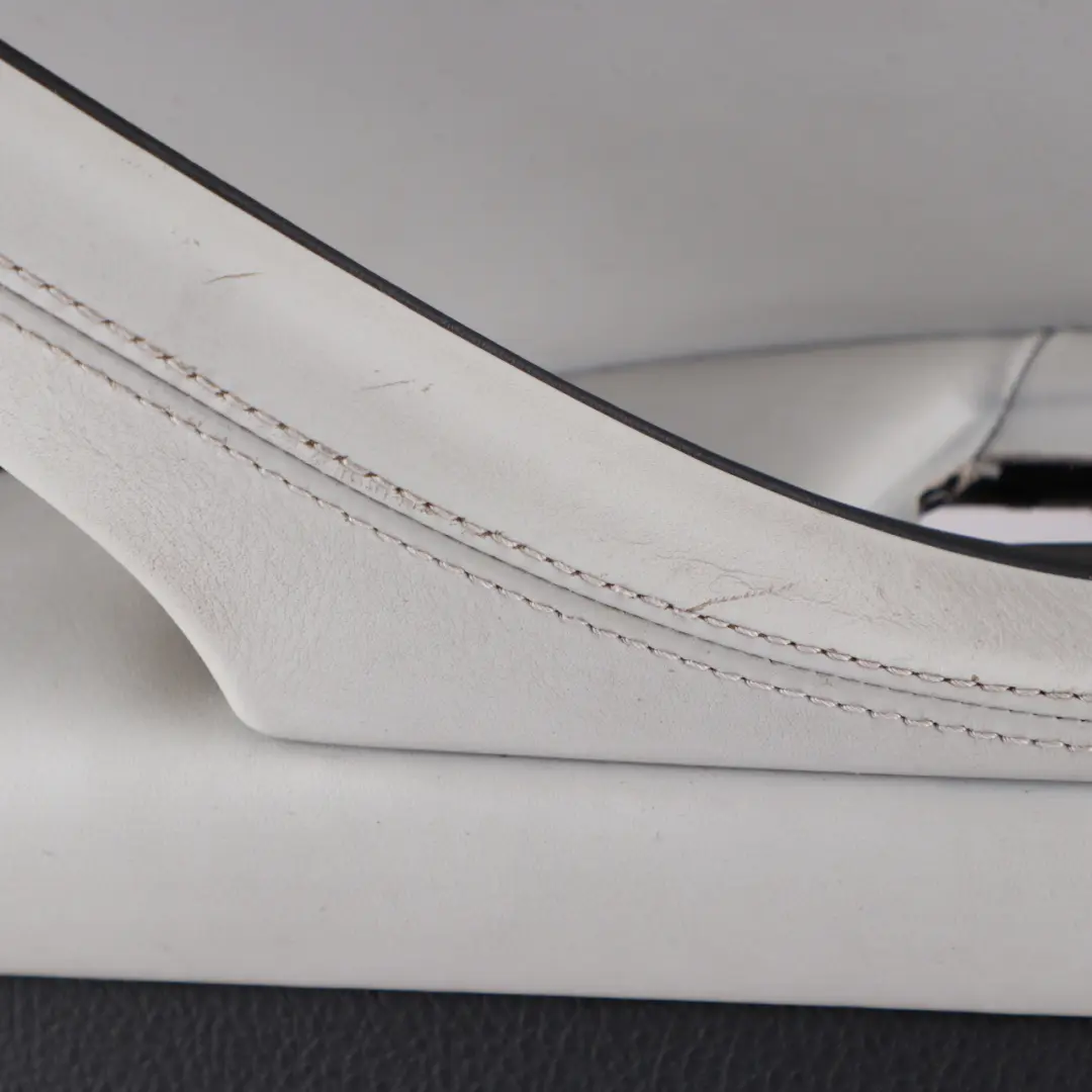 Door Card Rear Right O/S Lining Panel Leather Merino Silverstone to BMW F10 M5 with Part number 8053666 BMW F10 M5 Door Card Rear Right O/S Lining Panel Leather Merino Silverstone - SKU 8053666 - Part number 8053666
