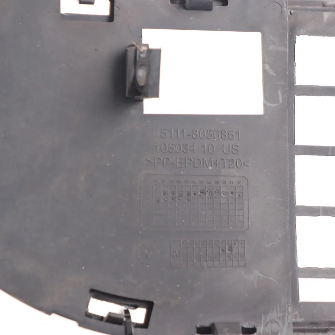 Front Bumper Grille Lower Middle Grill Grid Trim to BMW X5 F15 M Sport with Part number 8054012 BMW X5 F15 M Sport Front Bumper Grille Lower Middle Grill Grid Trim - SKU 8054012 - Part number 8054012