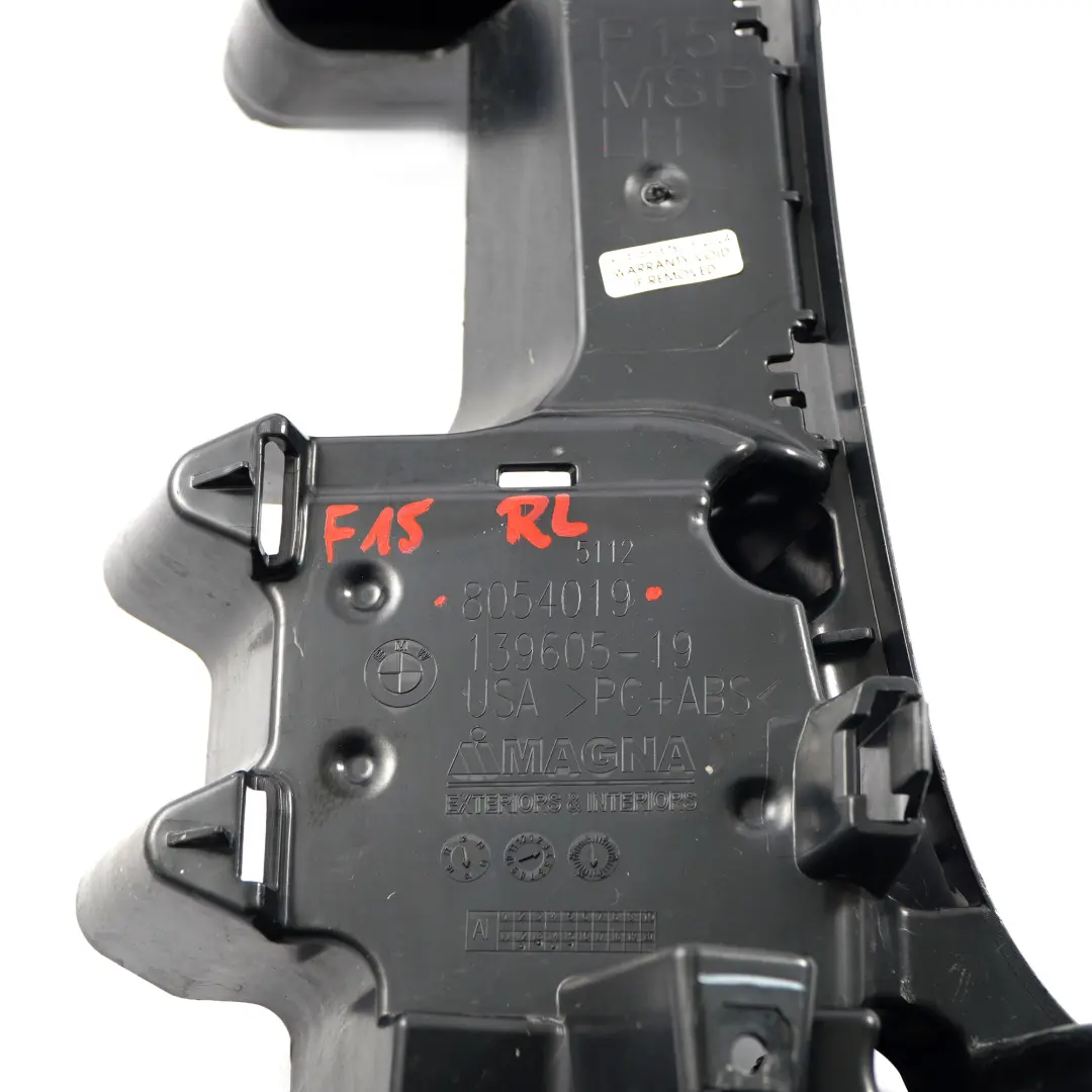 BMW X5 F15 M Sport Supporto Per Paraurti Posteriore Sinistro - SKU 8054019 - Numero di parte 8054019