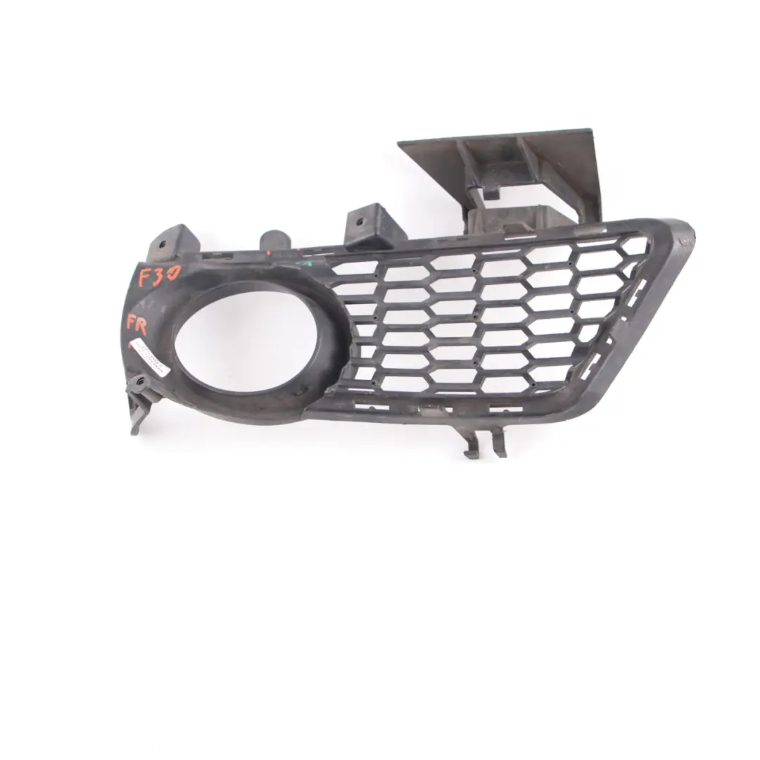 BMW F30 F31 M Sport Front Bumper Cover Trim Fog Lamp Grill Right O/S - SKU 8054156-1 - Part number 8054156