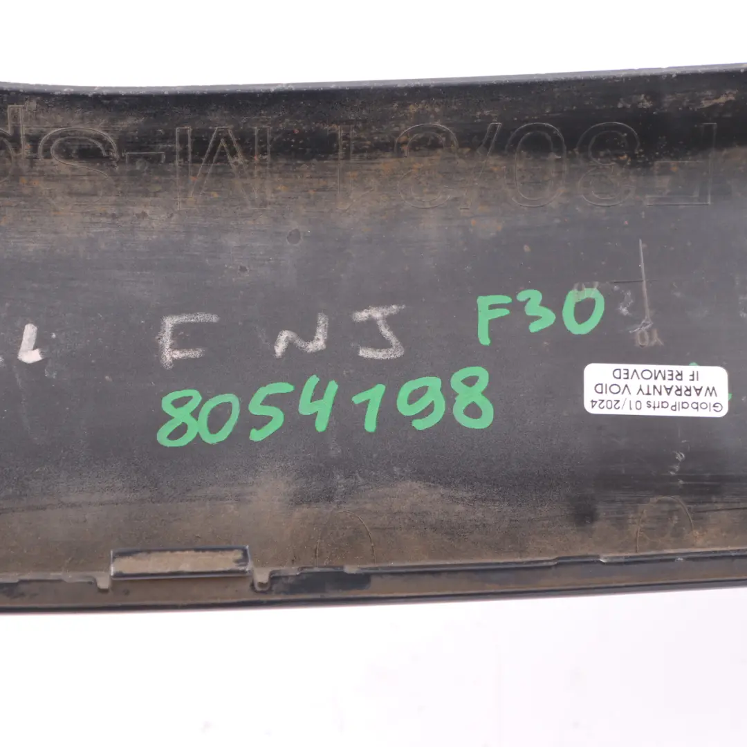 Dyfuzor Osłona Spiler Tylnego Zderzaka M Sport do BMW F30 F31 o numerze 8054198 BMW F30 F31 Dyfuzor Osłona Spiler Tylnego Zderzaka M Sport - SKU 8054198 - Numer Części 8054198