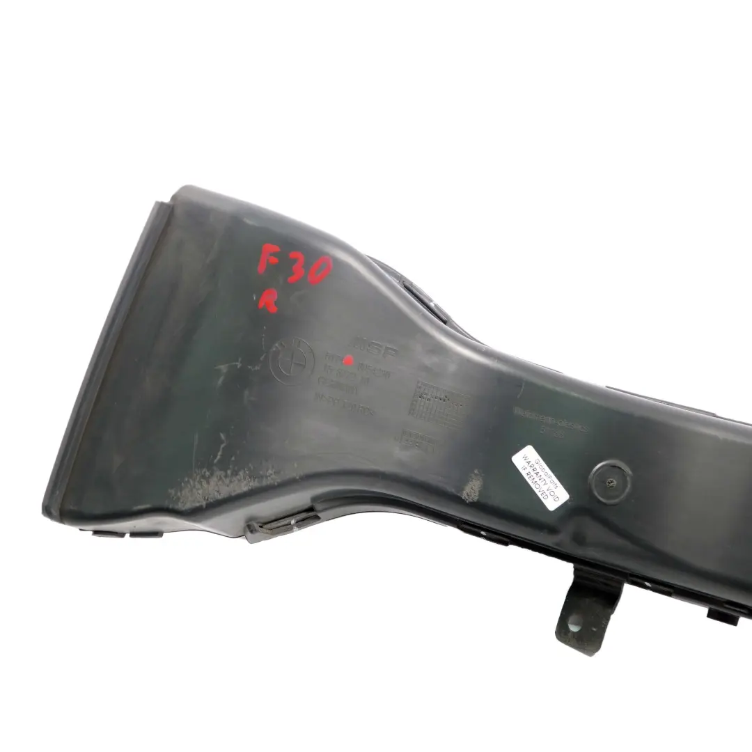 Front Bumper Air Vent Duct Brake Right O/S to BMW F30 F31 M Sport with Part number 8054230 BMW F30 F31 M Sport Front Bumper Air Vent Duct Brake Right O/S - SKU 8054230 - Part number 8054230