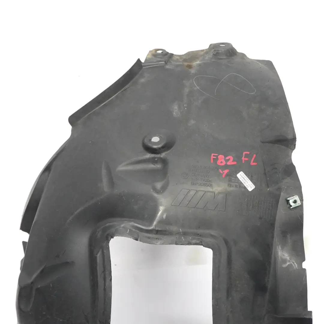 Abdeckung Radkasten vorne links für BMW F80 M3 F82 F83 M4 mit Teilenummer 8054279 BMW F80 M3 F82 F83 M4 Abdeckung Radkasten vorne links - SKU 8054279-1 - Teilenummer 8054279