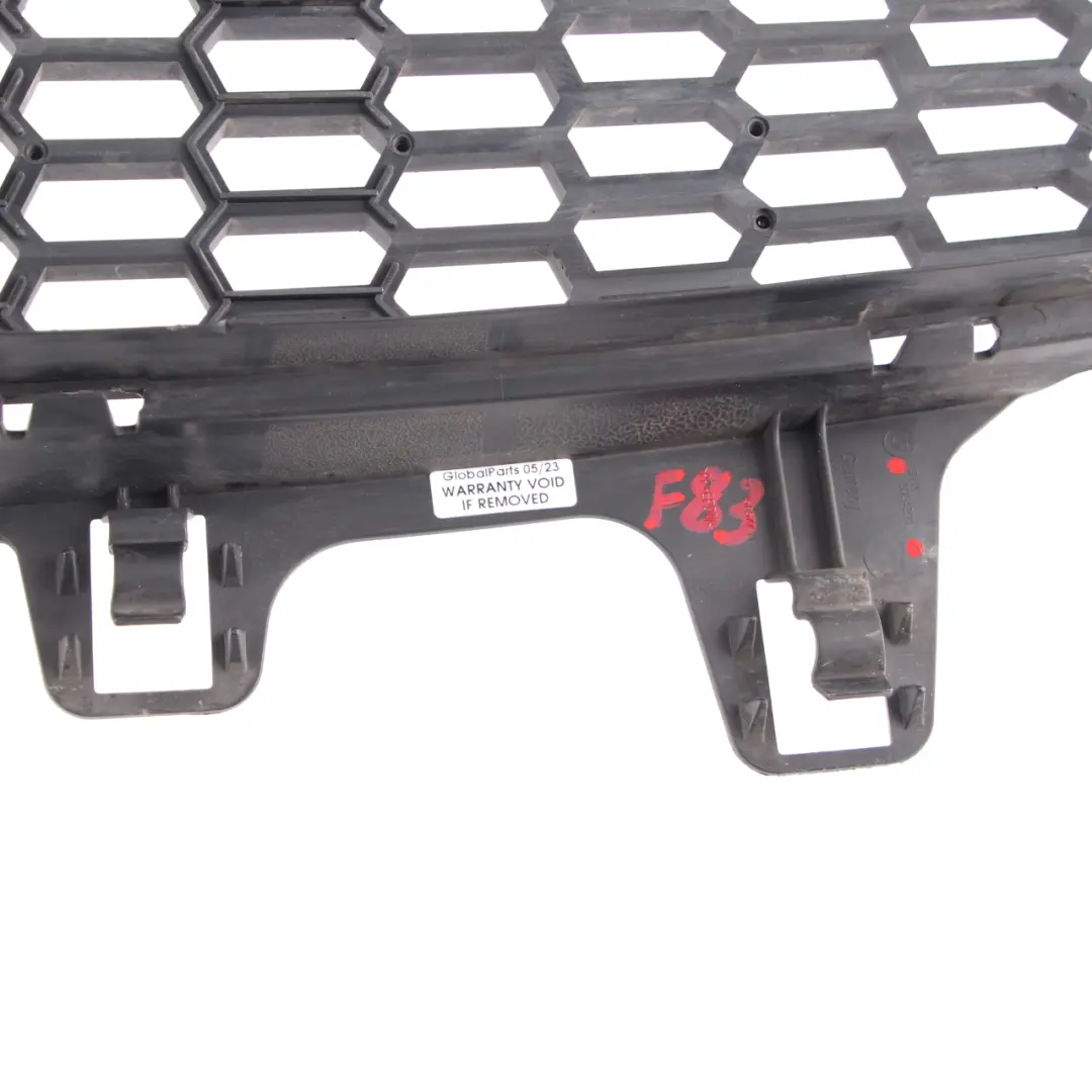 Front Bumper Grille BMW F80 M3 F82 M4 Lower Centre Mesh Grid Panelling to with Part number 8054294 Front Bumper Grille BMW F80 M3 F82 M4 Lower Centre Mesh Grid Panelling - SKU 8054294 - Part number 8054294