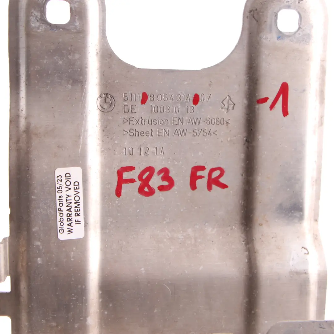 Deformation Element Carrier Front Right O/S to BMW F80 M3 F82 M4 F87 M2 with Part number 8054314 BMW F80 M3 F82 M4 F87 M2 Deformation Element Carrier Front Right O/S - SKU 8054314-1 - Part number 8054314