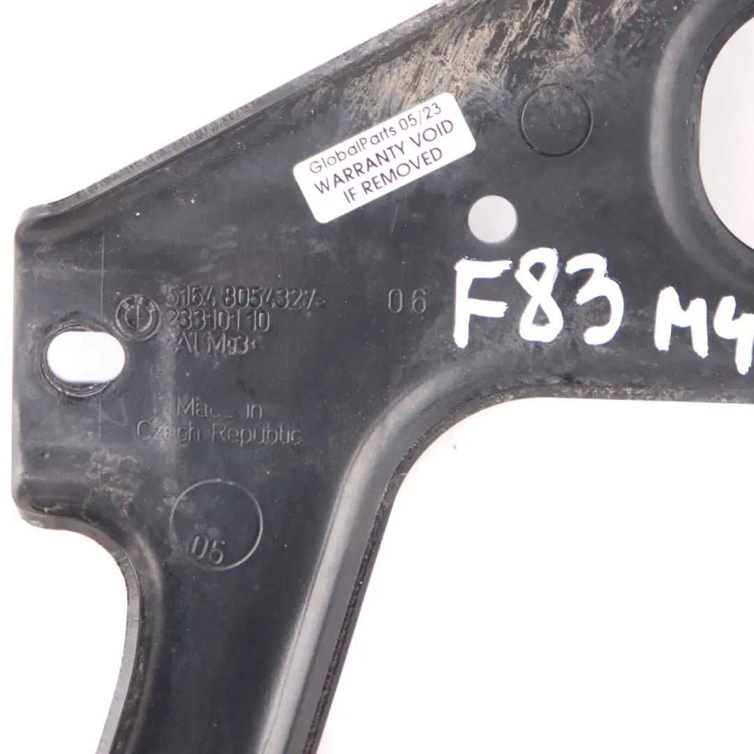 Barra Refuerzo Refuerzo Eje Delantero Strut Brace para BMW F80 F82 F83 M3 M4 con número de pieza 8054327 BMW F80 F82 F83 M3 M4 Barra Refuerzo Refuerzo Eje Delantero Strut Brace - SKU 8054327 - Número de pieza 8054327